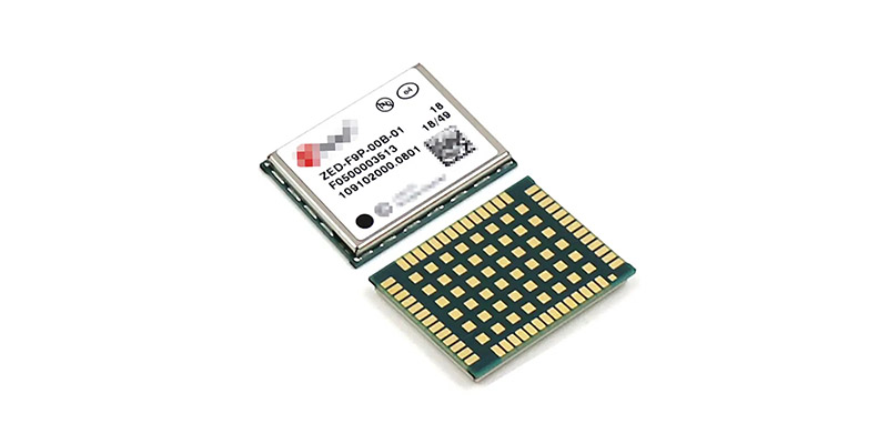 ZED-F9P-02B-00高性能、低功耗、高可靠性的高精度定位模组 封面图