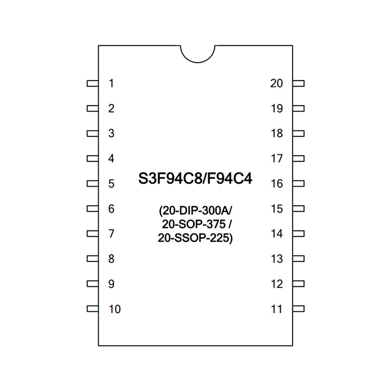 S3F94C4XZZ产品封装照片